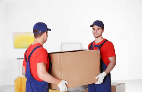 Accessibility-focused moving service webpage in Shepherdsbush