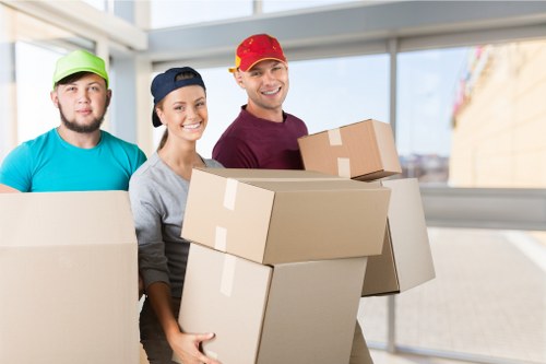 Packing boxes and moving supplies for a Shepherds Bush home move