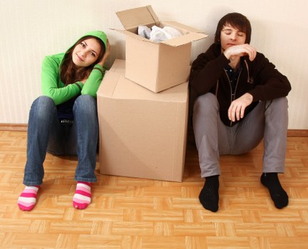 Careful loading of wardrobe and bed frame during Shepherds Bush furniture pick-up