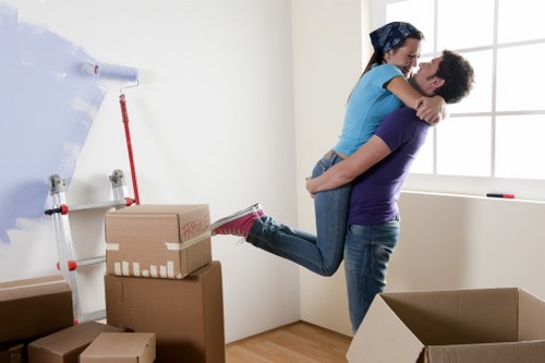 Careful loading for a house or office move