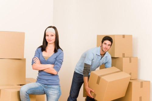 Commercial man and van transport for Shepherds Bush businesses