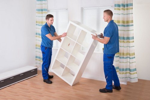Movers planning access and parking for a West London property