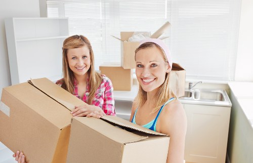 Packing and transporting office furniture for a Shepherds Bush business move